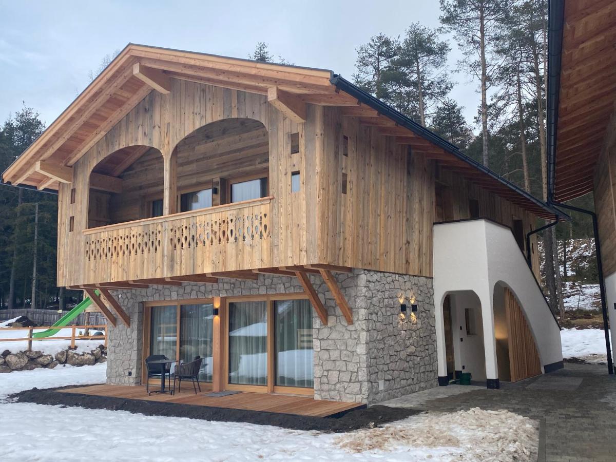 Les Ciases Chalets Dolomites San Vigilio Di Marebbe Esterno foto