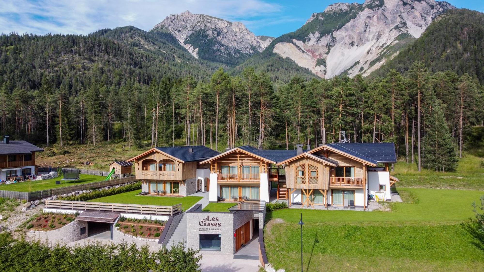 Les Ciases Chalets Dolomites San Vigilio Di Marebbe Esterno foto